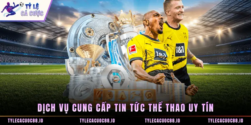 Dịch vụ cung cấp tin tức thể thao uy tín